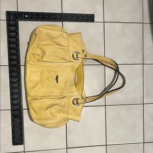 Pierre Dumas Yellow Shoulder Bag